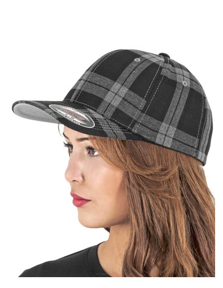 FLE-6197-Flexfit Tartan Plaid Cap 2